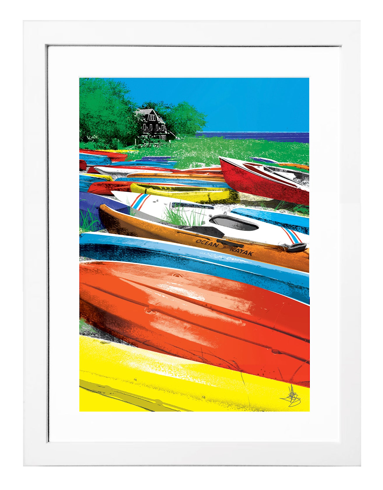 Kayaks // Print #17 of 250