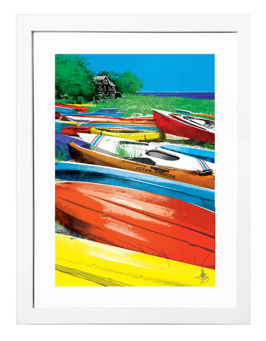 Kayaks // Print #17 of 250