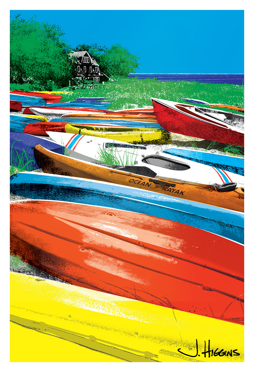 Kayaks // Print #17 of 250