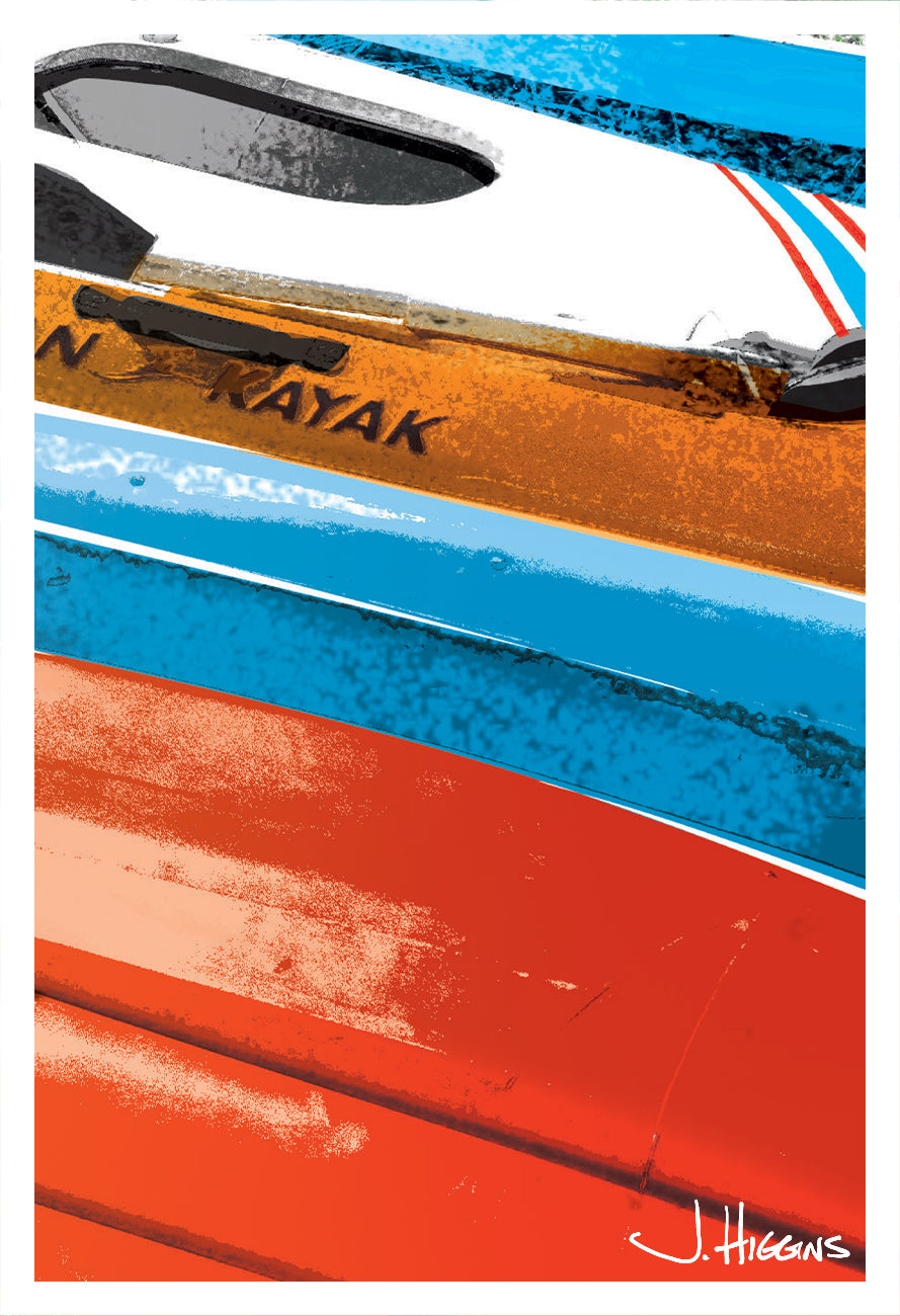 Kayaks // Print #17 of 250